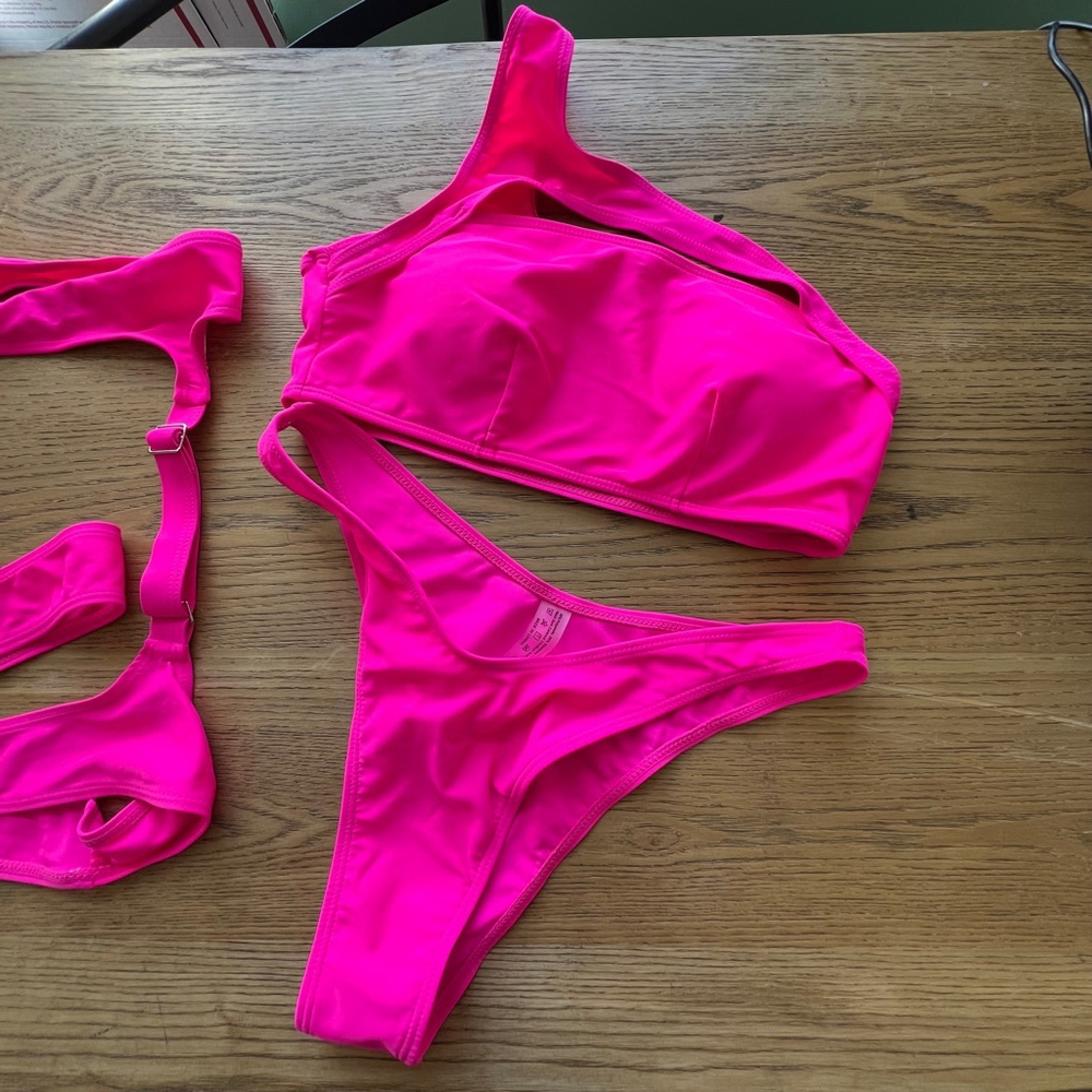 Unbranded Bikini Set, Pink, Size M